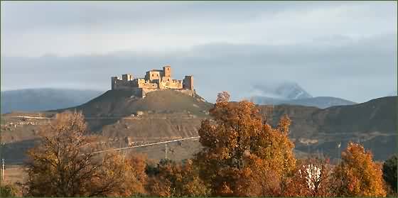  El castillo de Montearagón en Huesca 