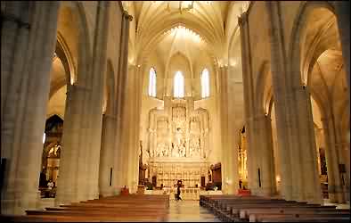 Interior  de la Catedral de Huesca 
